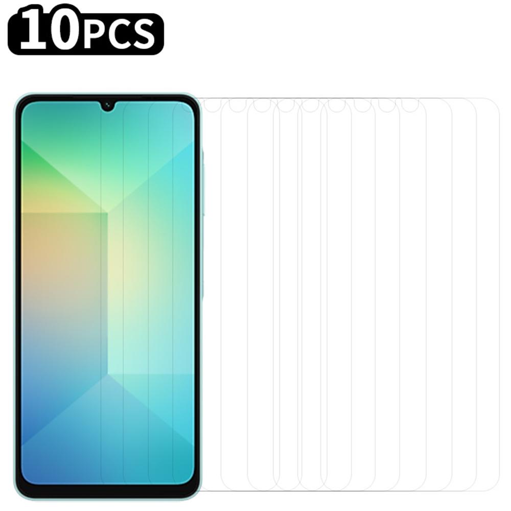 

RURIHAI 10Pcs For Samsung Galaxy A06 4G/A06 5G Screen Protector Anti-Scratch HD Clear 0.26mm 2.5D Type A