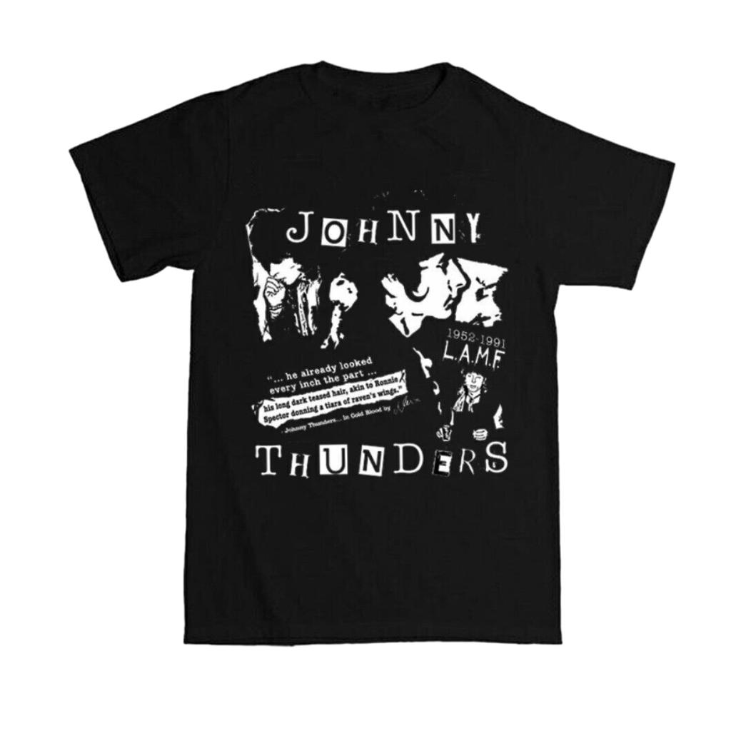 Johnny Thunders Giutar T-shirt Gift For Fans Music Unisex