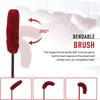 New Car Wheel Cleaning Brush Nylon Car Wheel Rim Detailing Brush with Long Handle Bendable Car Cleaner Brush Synthetic Wool Car