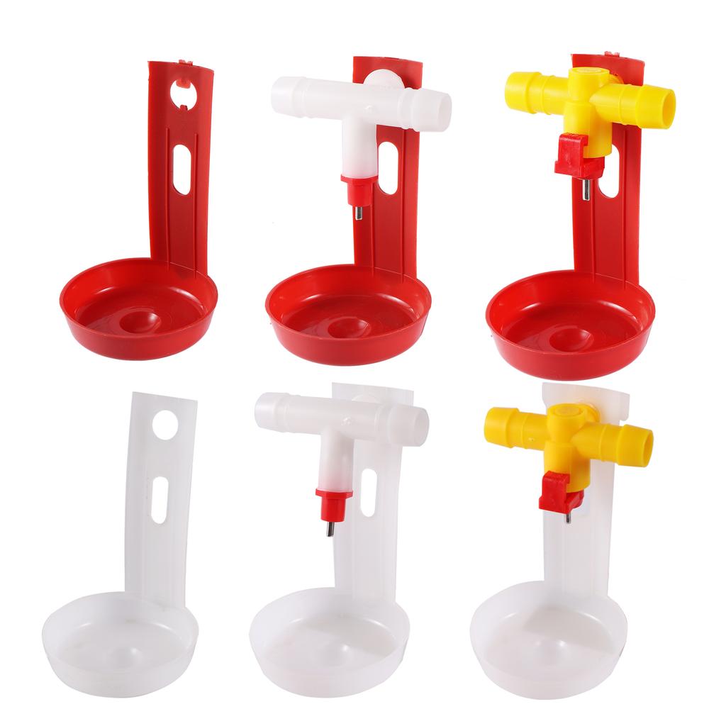 Chicken waterers Cup Farm Chicken coop Automatic Quail waterer Poultry Supplies Drinking fountain Water bowl 30 Pcs