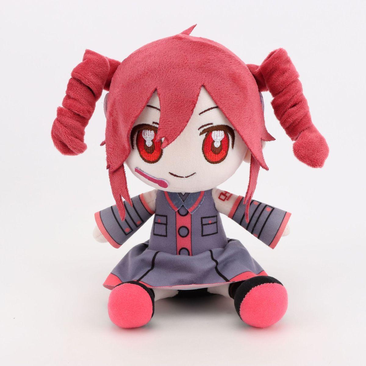 Anime-Zubehör Kasane Teto Plüsch Weiches Kissen Heimdekoration Plüschtier Diva Vtuber Kawaii Stofftier Teto Spielzeug Kinder Erwachsene
