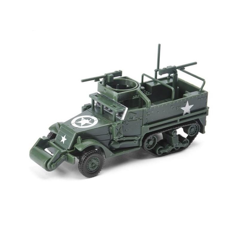 1/72 Military Vehicles Assembly Truck Tank Hummer War Machine Infantry Fighting Chariot Armored Car Plastic 4D Puzzle Model Toy