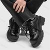 Mode 2025 Lente Nieuwe Casual Herenschoenen Hoogteverhogend Retro Stijl Zakelijke Schoenen Niche Lage Top Mode Beknopte Dikke Zool Sneakers