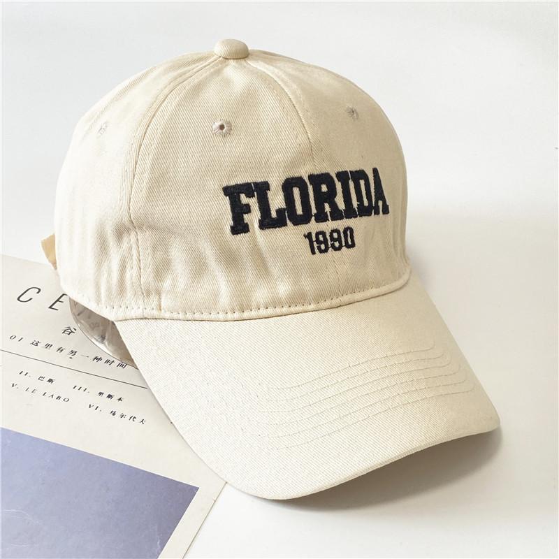 

Spring and summer baseball cap men s letter embroidery sun hat children s outdoor leisure versatile couple cap Adjustable