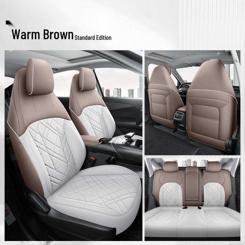Changan Yida 1.5T Full Surround Leather Seat Cover: All-Season Car Cushion for 23/24 Models