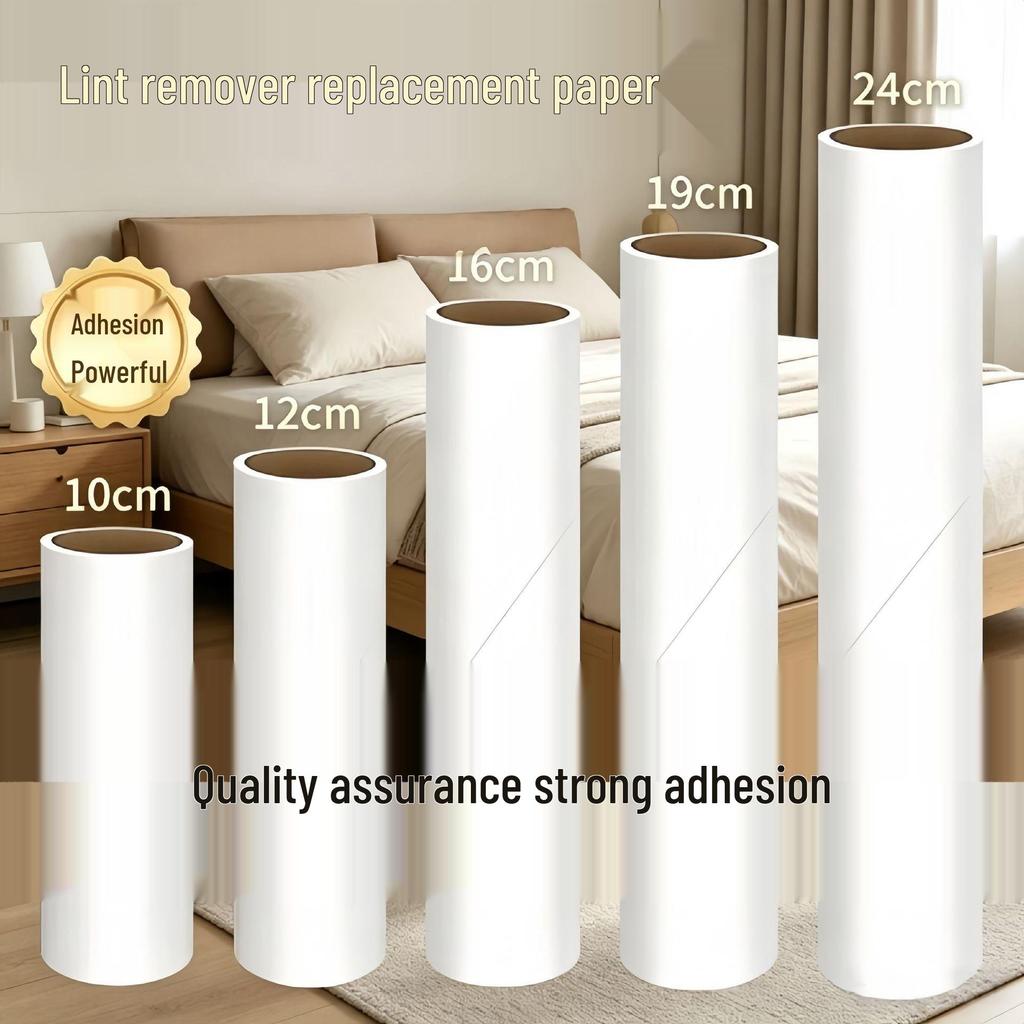 Sticky Lint Roller with Tear-Off Replacement Core for Clothes and Pet Hair Removal