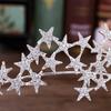 Strass-Stern-Haarreif Haarreif Diadem Krone Braut Hochzeits-Haarschmuck