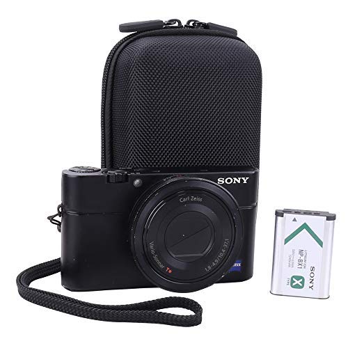Sony DSC RX100 Digital Camera Protective Storage Case, Fully Compatible with DSC RX100/M2/M3/M4/M5/M6/M7 (Carrying Case)