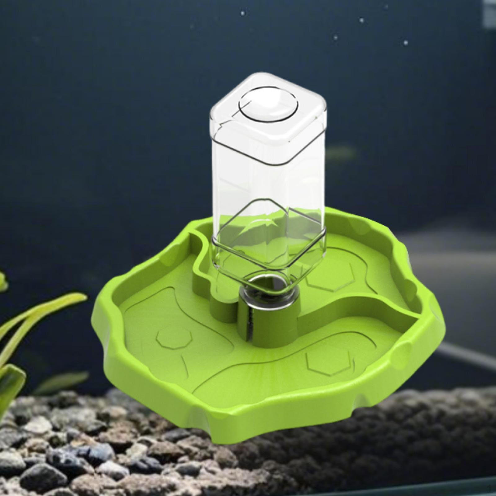 

Аксессуар для кормления аквариума, Миска для еды и воды для рептилий Grass Green