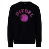 Diesel Mens Faded Dot Logo Sweatshirt