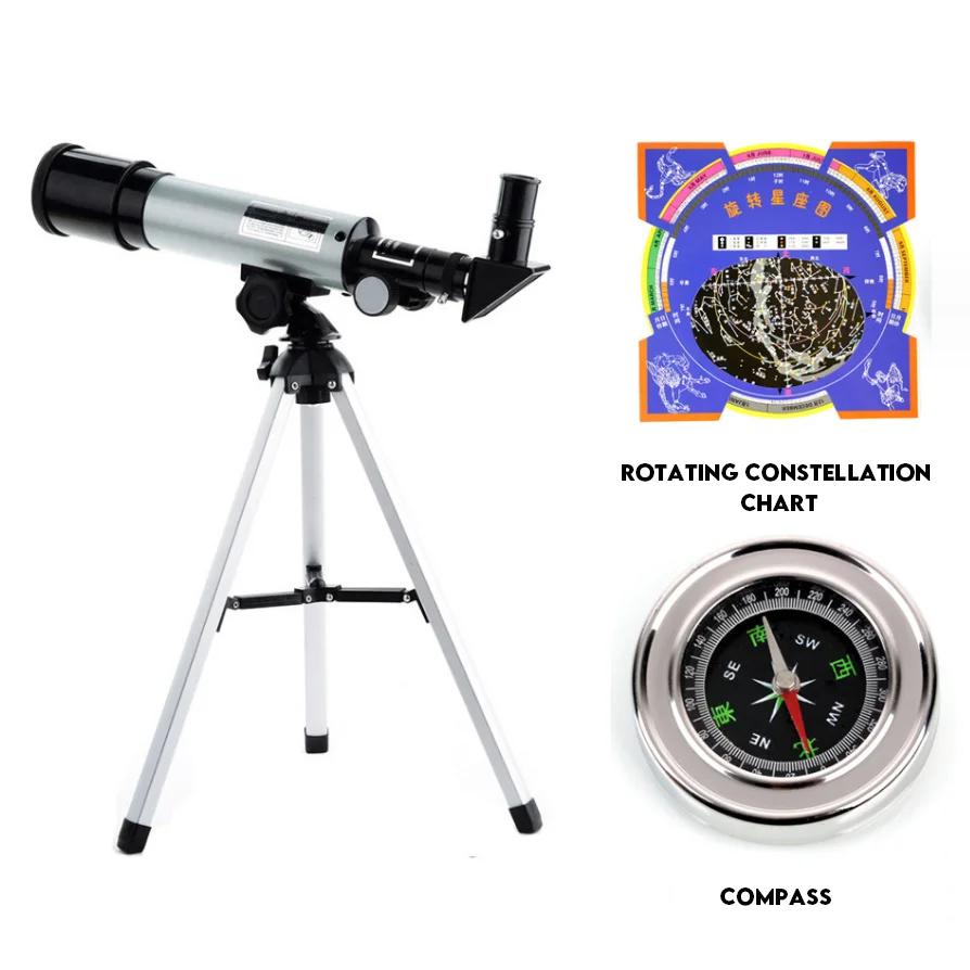 90X Zoom HD Professioneel Astronomisch Telescoop Krachtige Monoculaire Verre Verrekijker Ruimte Maan Draagbare Cadeaus voor Kind