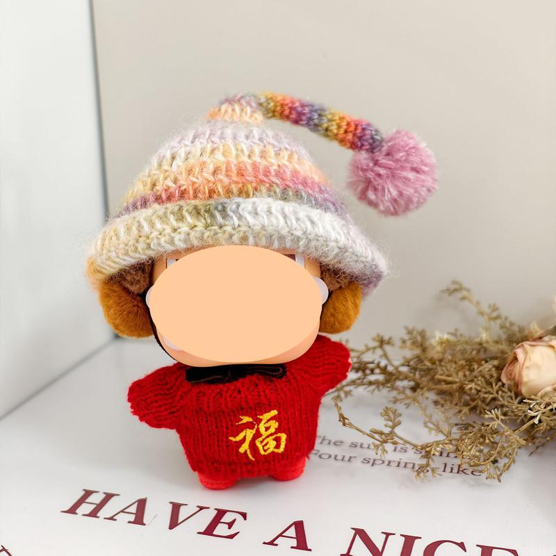 [Cloth Only] 13cm Doll Clothes New Year's Clothing Ideal Gift for Kids & Adults Unique & Stylish Design Doll Accessory