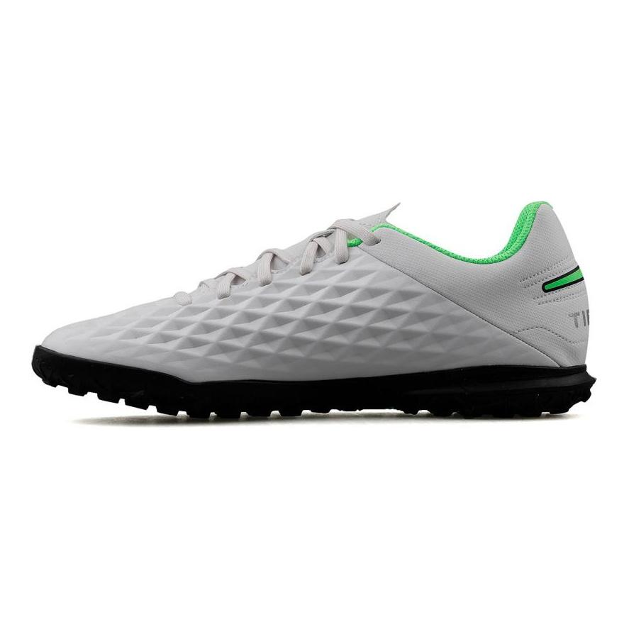 Nike Legend 8 Club TF Turf Light Silver Training Soccer Shoes AT6109-030