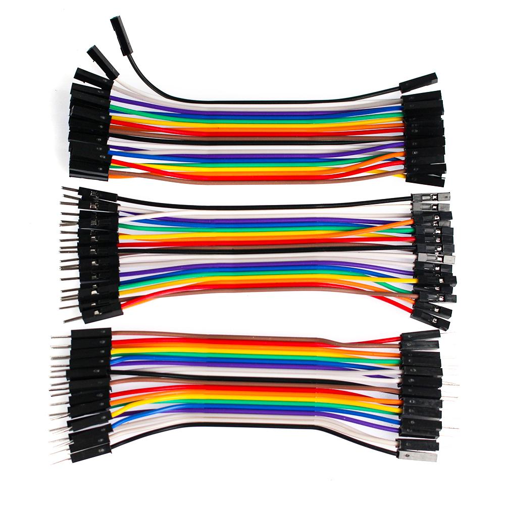 20pcs 10CM 15CM 20CM Dupont Line 20Pin Male to Male ,Male to Female , Female to Female Jumper Wire Dupont Cable