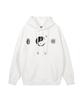 Yin-Yang Graphic Hoodie White