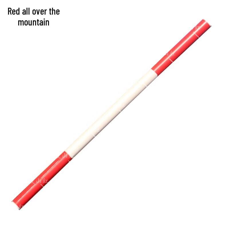 PVC Red & White Sports Training Obstacle Pole Set