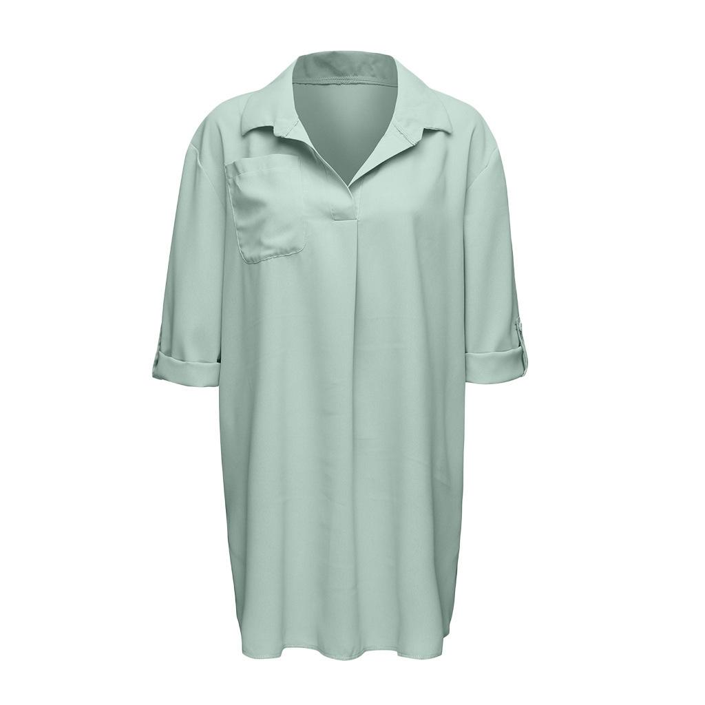 Patchwork Women's V-neck Swim Cover-up: 2025 Spring/Summer Fashion Beach Sun Protection Dress.