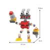 MOC My Singing Monster Baustein-Sets Musik Roboter Chor Spiel Steine Cartoon Monster Steine Montage Spielzeug Kinder Geburtstagsgeschenk