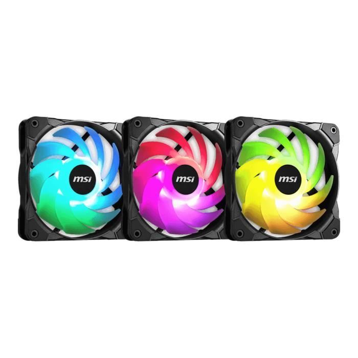 MSI Max F12A-3 - 3 x ARGB ventilátory