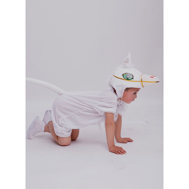 

Реквизит Детский сад Коричневая лошадь Танцевальное платье (Short) White Horse 100cm