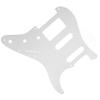 Guitar Pickguard SSH Metal Aluminum Alloy Guard Board Front Plate Panel Cover Modern Style Part