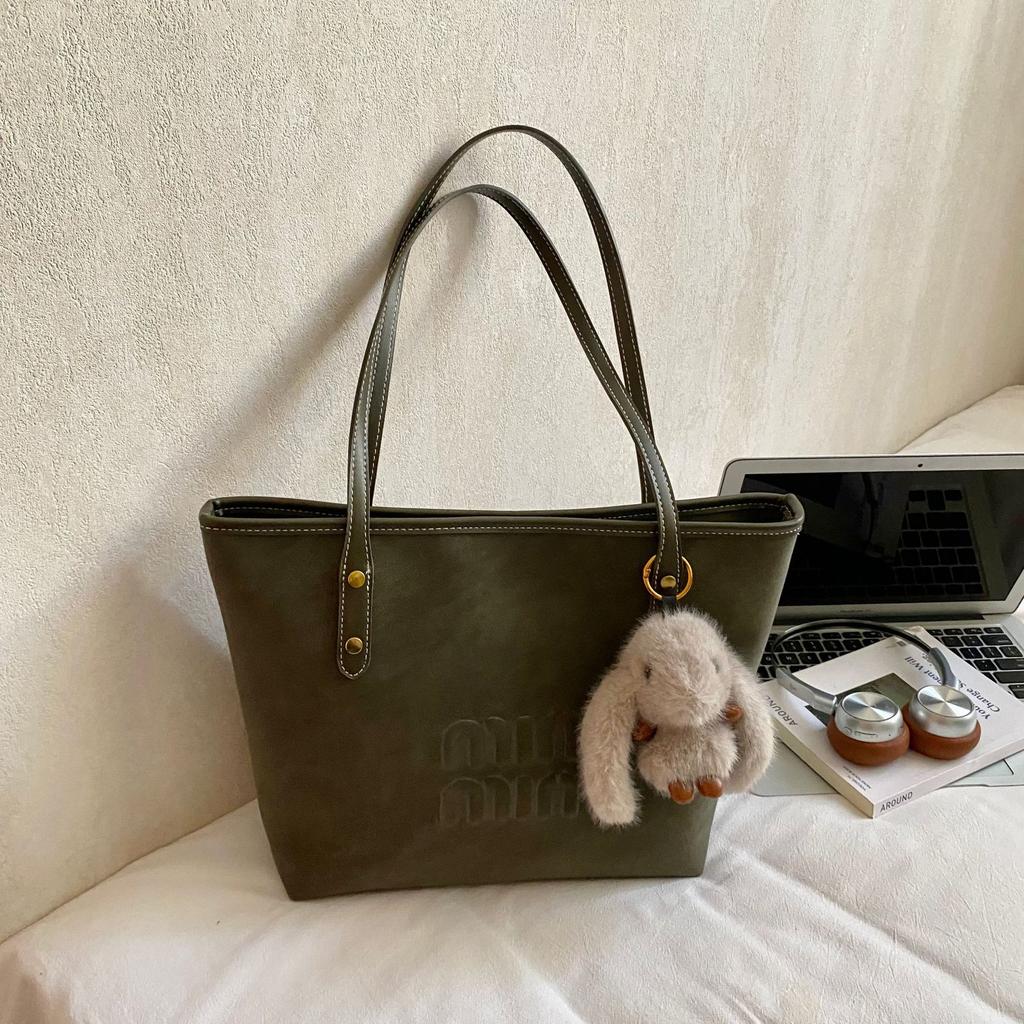 Large-capacity Tote Bag, Stylish and Retro Underarm Bag, Light Luxury Coin Purse