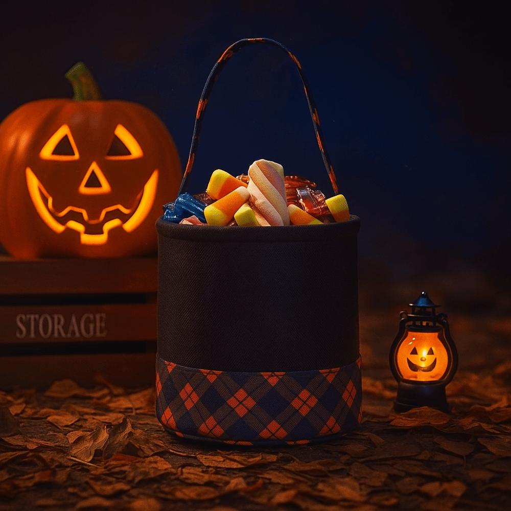 Cartoon Halloween Storage Basket Decorative Interior Decoration Basket  Interior Ornament