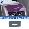 For Cadillac CT6 -2025 Car interior center console protective sticker interior decorative strip TPU protective sticker refit