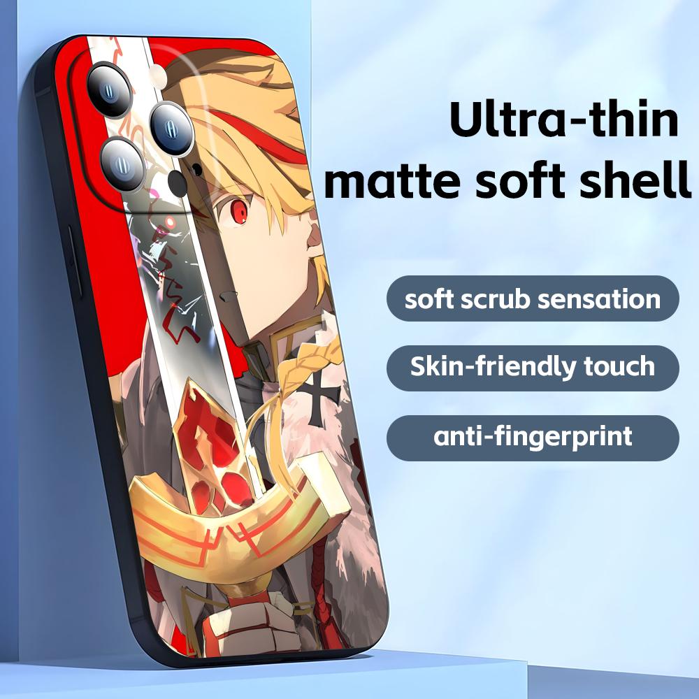Fate strange Fake  Phone Case For iPhone17 16 16e 15 14 13 12 11 Plus Mini Pro Max Soft black Shockproof Cover