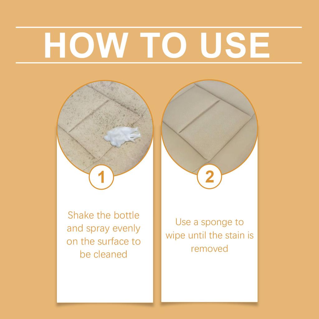 Rayhong Car Multi-Purpose Foam Cleaner Household Multi-Purpose Stain Remover Car Interior Cleaning Care