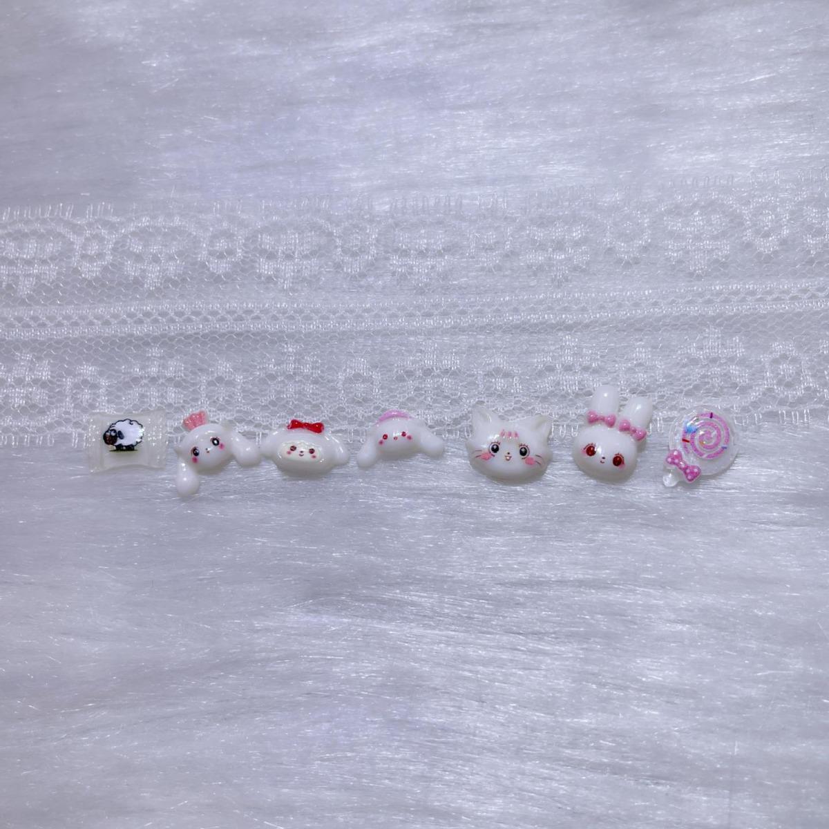 

Xiaohongshu Принцесса Мечты Трансграничные DIY Мультяшные Аксессуары для Нейл-арта