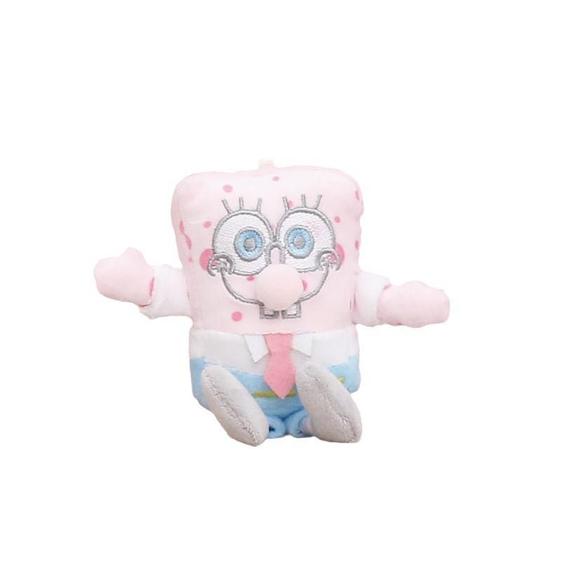 Patrick Spongebob Squarepants Star Plush Toy Keychain Pendant Gift Decoration