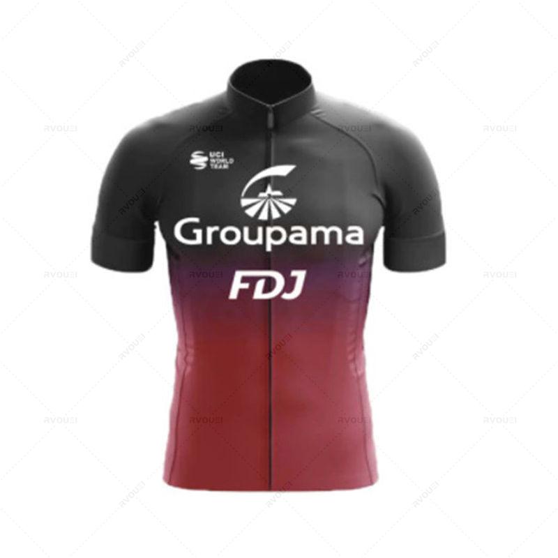 

Fdj Team Cycling Jersey Set for Men, Cycling Clothing, MTB Bike Clothes, Uniform, Bicycle Suit, 2026 Summer Breathable Cycling Suit Set XS