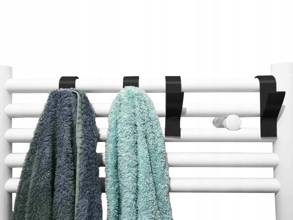 Black Radiator Hook 2 pcs (360)