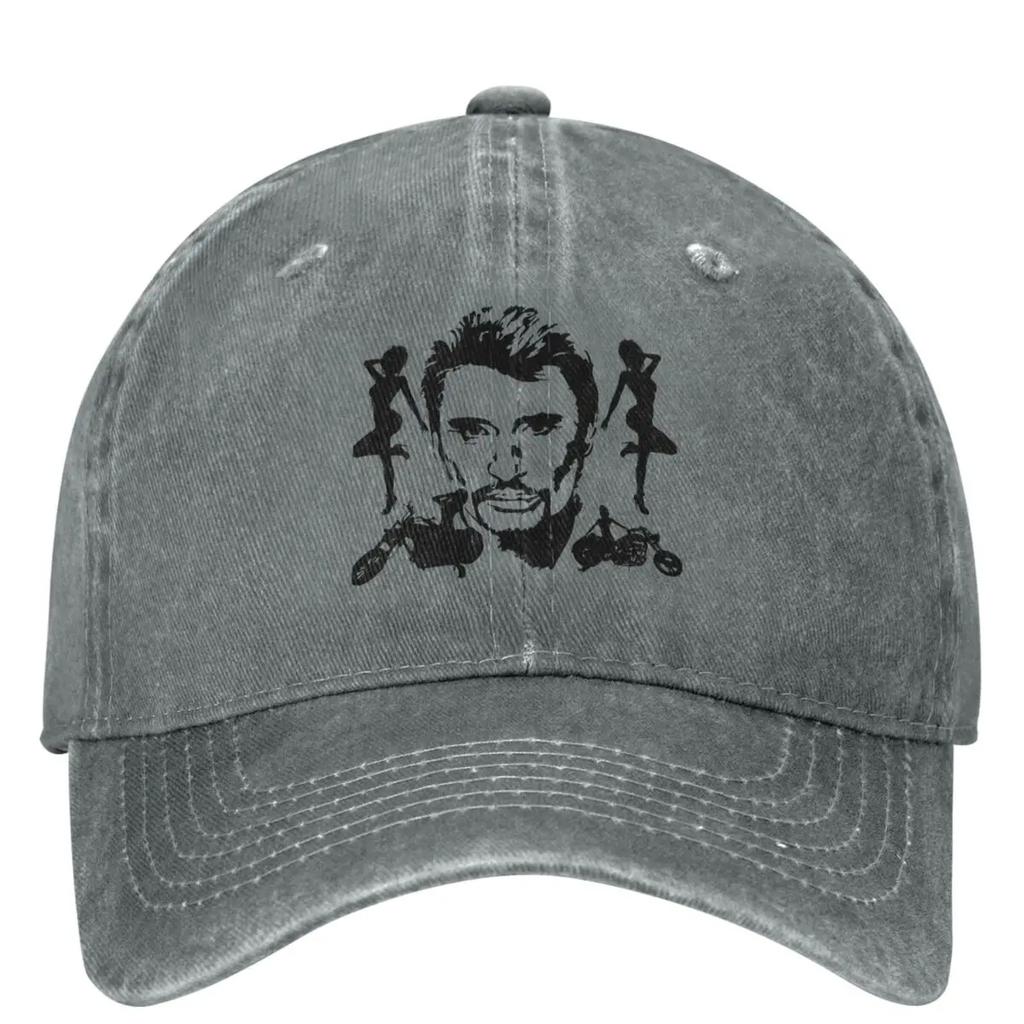 My Favorite People Baseball Cap Johnny Hallyday Outdoor Gym Adjustable Hip Hop Dad Hats Men Adult Sun Protection Baseball Caps