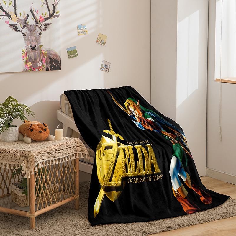 Cartoon Doppelseitige Flanell 3D Digitaldruck Decke Decke