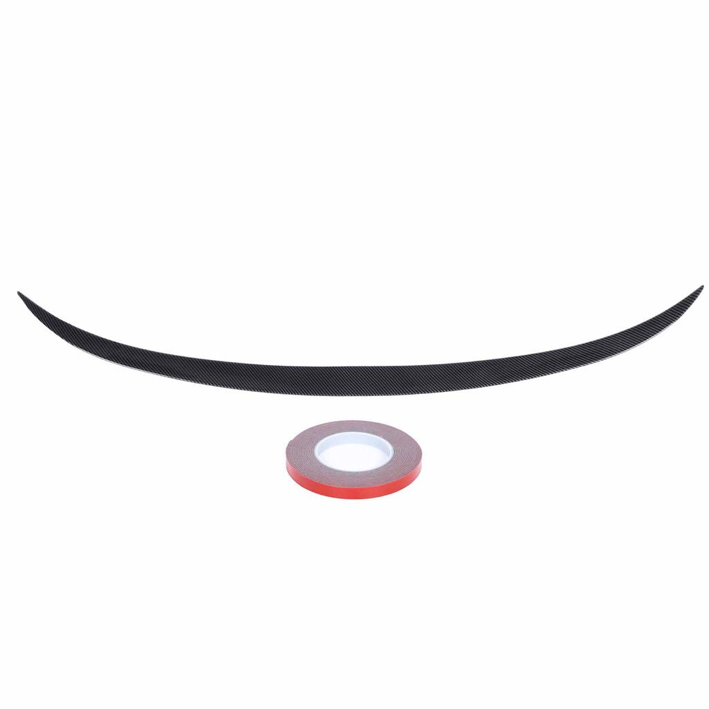 Rear Trunk Spoiler Wing Carbon Fiber Pattern M5 Style Car Rear Boot Lid Spoiler Wing Lip for 5