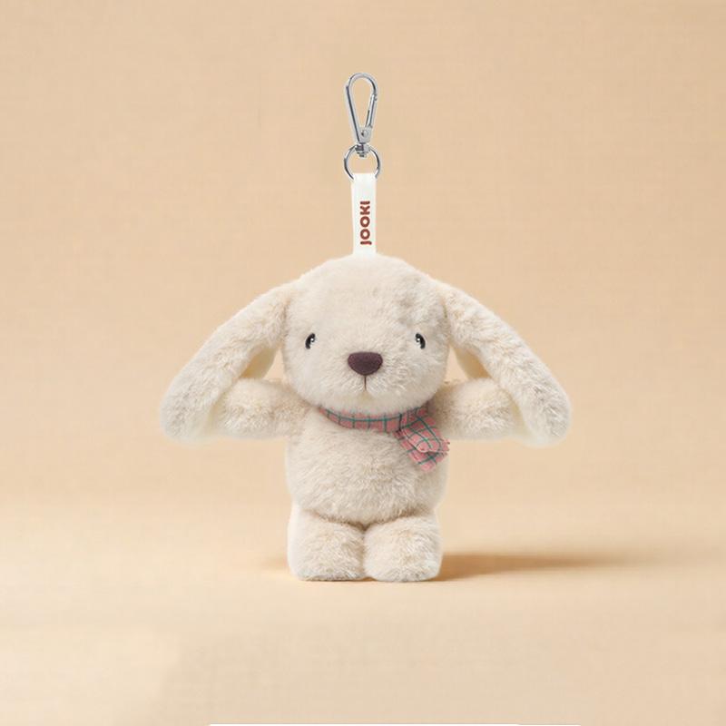 Kawaii Puppy Plush Toy Cartoon Horse Fox Dog Rabbit Frog Sheep Monkey Pig Stuffed Plush Keychain Bag Pendant Gift For Kids