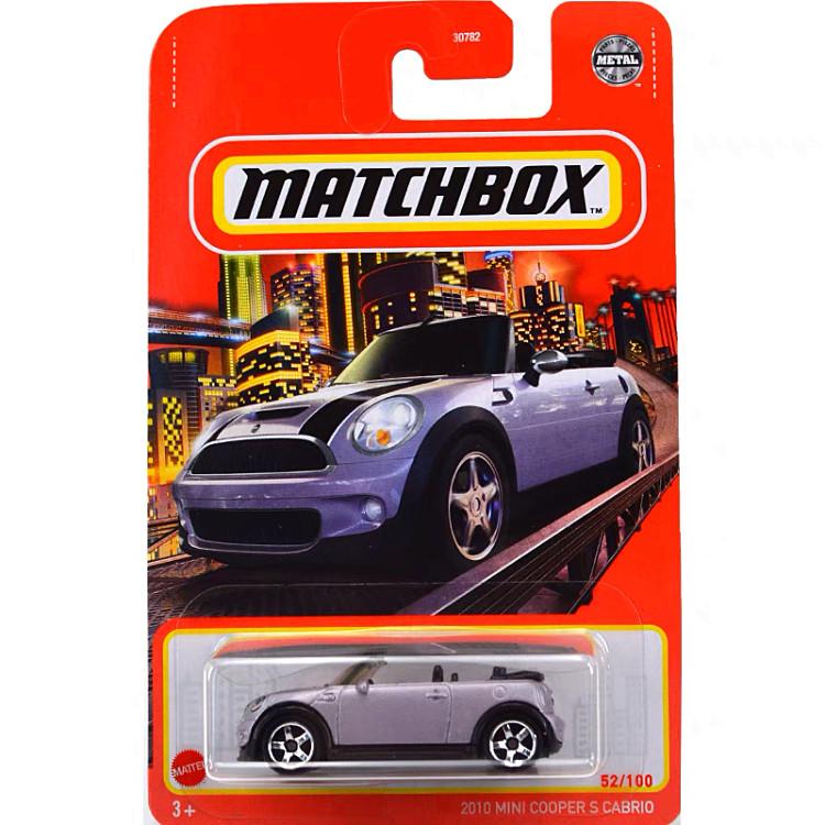 NUWE4 Original Matchbox City Hero Metal Car Model Diecast 1/64 Benz Bentley Toyota Mclaren Mini Cooper Voiture Kids Toys for Boys Gift