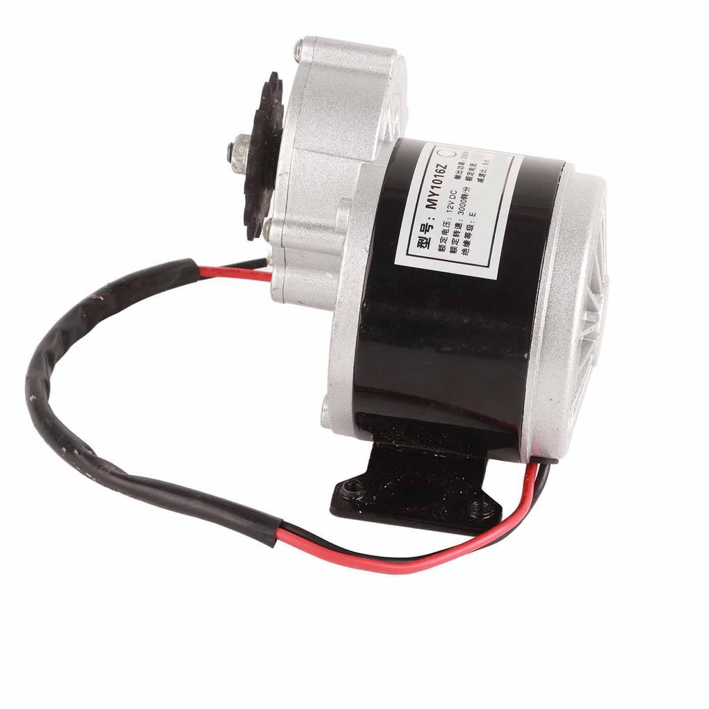 DC Brushed Motor 12V 250W 13 Tooth Reducer Motor for Electric Bikes Small Motorcycles Agricultural