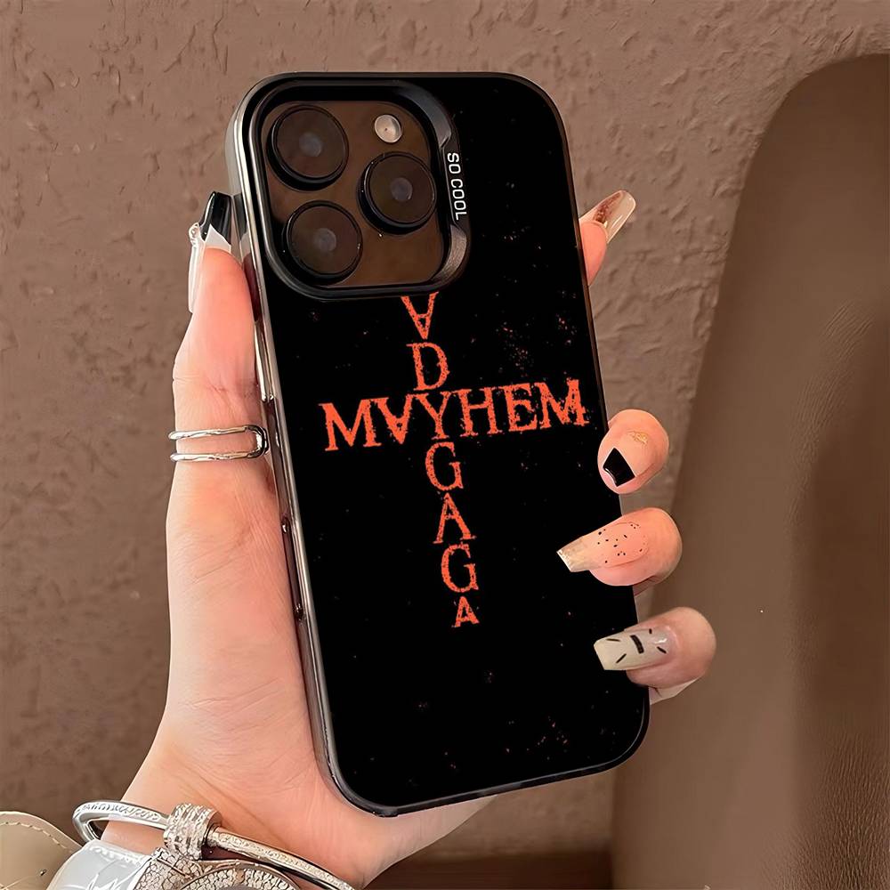 Lady Gaga Ablums Phone Case For IPhone 17 16 Plus Pro Max 15 14 13 12 11 Matte Colorful Covers