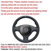 For BMW M3 2001-2003 46 E39 330i 540i 525i Hand Sewing Car Steering Wheel Cover