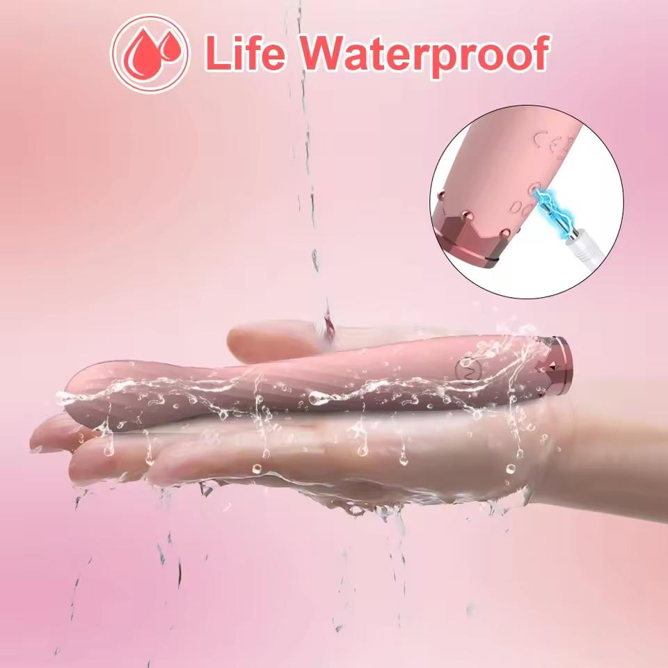 Rechargeable Powerful Finger G-Spot Vibrator Female Thrusting Dildo Vagina Massager Nipple Clitoris Stimulator Adult Sex Toy for Women 18+ Masturbator