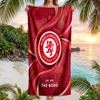 Middlesbrough FC print Quick Dry Beach Towel Microfiber Absorbent Portable Travel Swimming Towel
