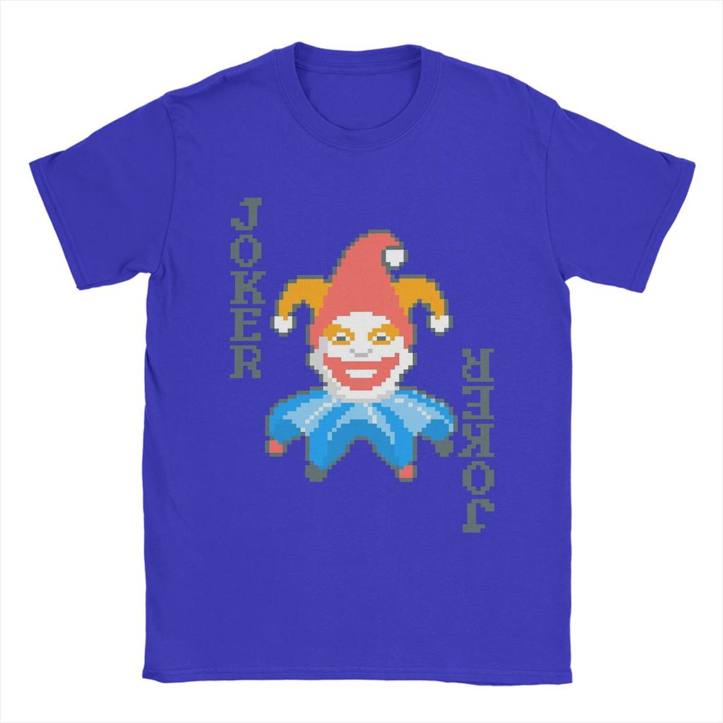 Balatro Game Card Joker Jimbo T-Shirts Men Clown Leisure Cotton Tees Round Neck Short Sleeve T Shirts Plus Size Clothing