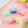 Double-Hole Covered Pencil Sharpener for Primary Students: Compact, Manual Design for Back-to-School