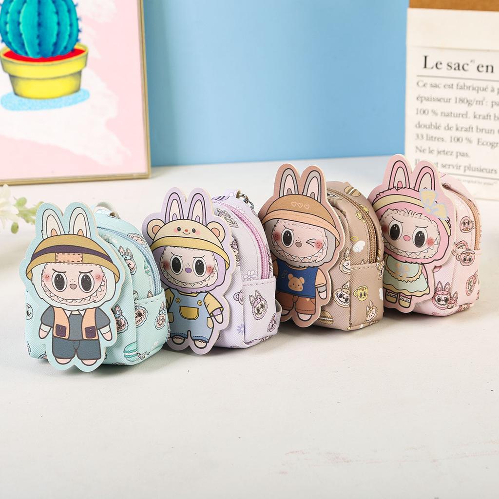 Cartoon Small Backpack, Change Bag, Card Bag, Cute Keychain Bag, Mini Small Bag, Earphone Bag, Portable Carry-on Belt.