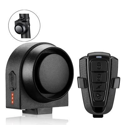113dB Motorcycle Alarm Wireless Bicycle Vibration Alarm USB Charging Remote Control Anti-theft Moto Bike Security Alarm System