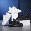 Fashion Children Shoes Boy Sneaker Black Leather Mesh Summer Comfortable Kids Casual Sneaker Running Sports Shoes for Boy