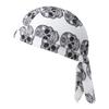 Paisley Print Hijab Caps Breathable Adjustable Bandana Headscarf Quick Dry UV Protection Cycling Head Wrap Outdoor Activities